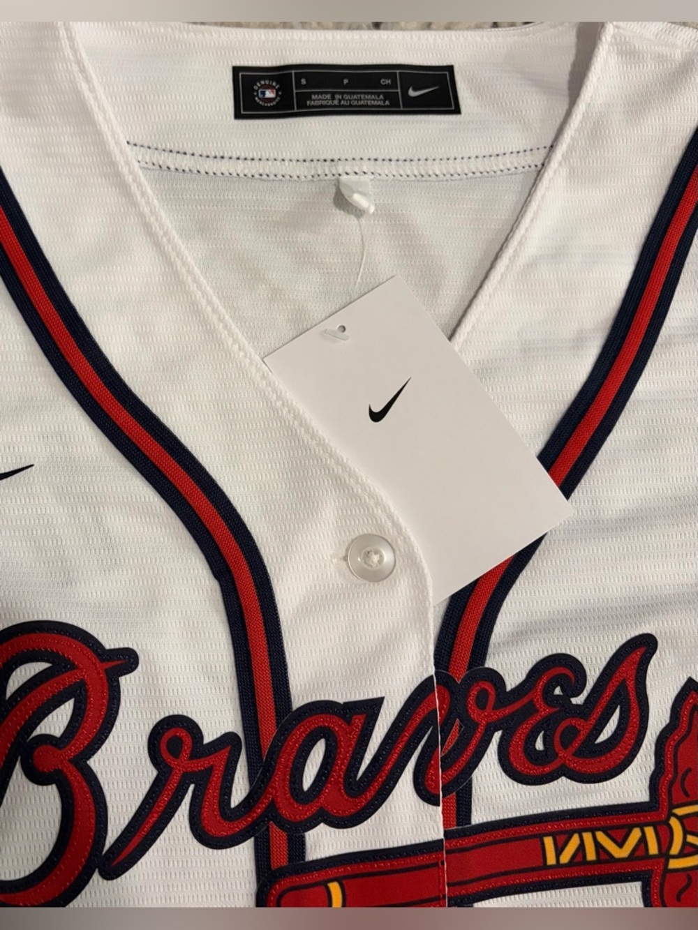 Nike Atlanta Braves Michael Harris II #23 White Jersey MLB Women’s Sz: Small - Picture 4 of 7